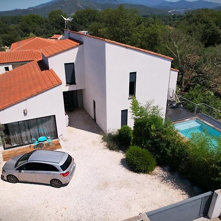Villa Contemporaine, Jardin Mediterraneen Et Piscine Privee Saint-Jean-Pla-de-Corts Esterno foto