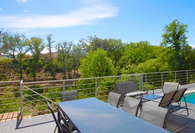 Villa Contemporaine, Jardin Mediterraneen Et Piscine Privee Saint-Jean-Pla-de-Corts Esterno foto