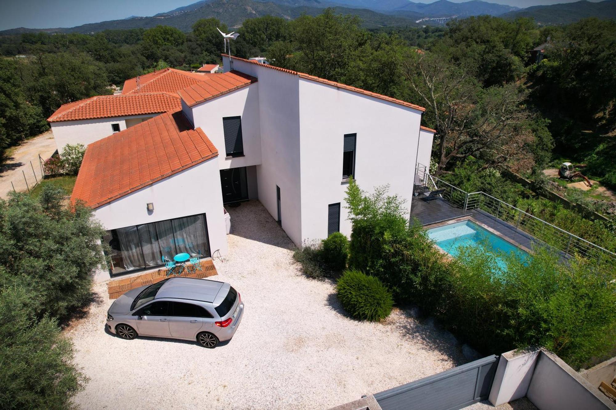 Villa Contemporaine, Jardin Mediterraneen Et Piscine Privee Saint-Jean-Pla-de-Corts Esterno foto